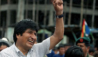 Arrolladora victoria de Evo Morales con 62%, según sondeos a boca de urna