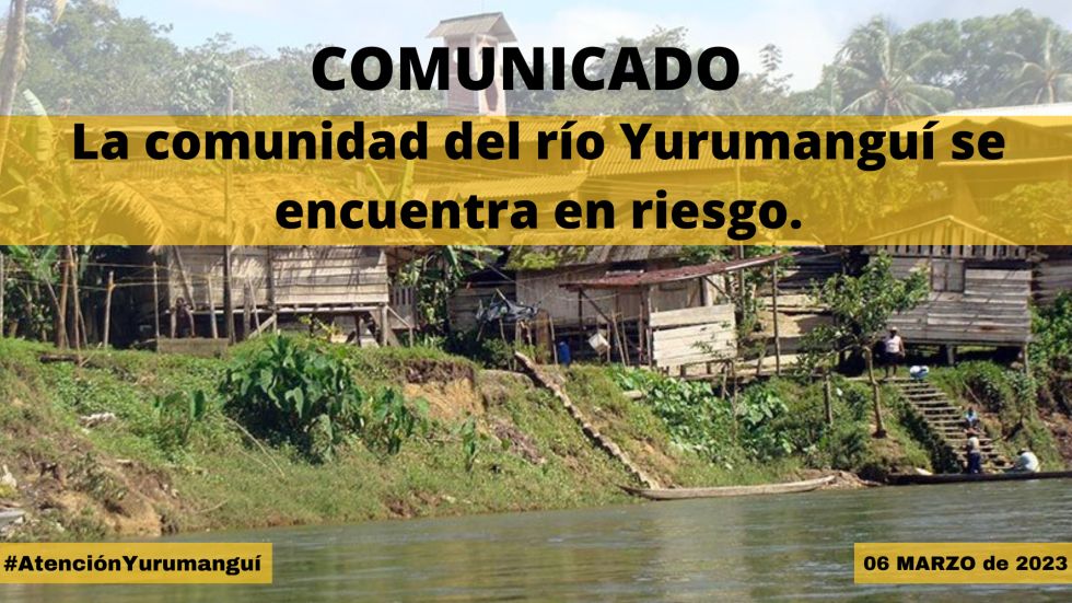 Comunidad Rio LA COMUNIDAD DEL RÍO YURUMANGUÍ SE ENCUENTRA EN RIESGO - Proceso de ...