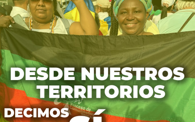 DESDE NUESTROS TERRITORIOS, DECIMOS SÍ A LA CONSULTA POPULAR