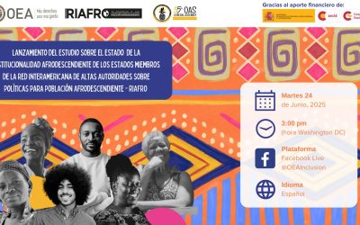 Lanzamiento oficial del informe: Estado de la Institucionalidad Afrodescendiente en los países miembros de RIAFRO