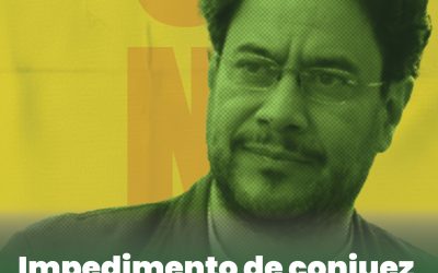 Impedimento de conjuez en la candidatura de Iván Cepeda por el Frente por la Vida
