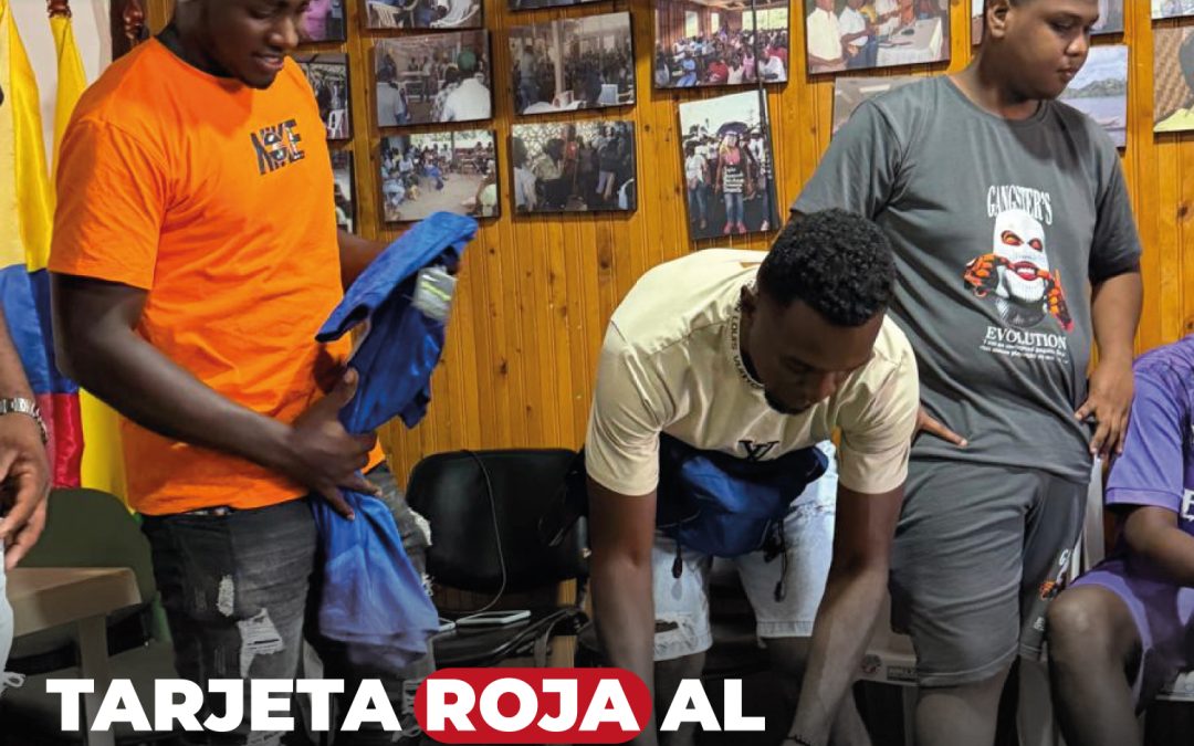 ⚽✊🏾 Tarjeta Roja al Reclutamiento Forzado es una campaña del Proceso de Comunidades Negras – PCN