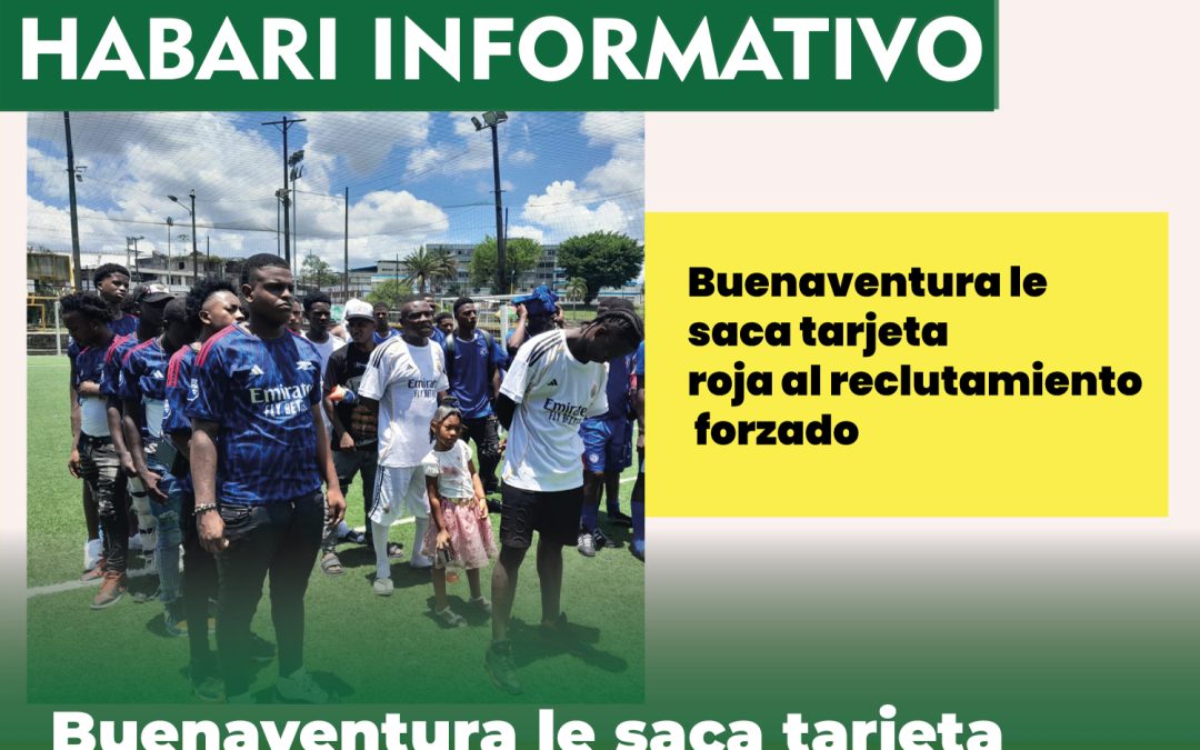 Buenaventura le saca tarjeta roja al reclutamiento forzado