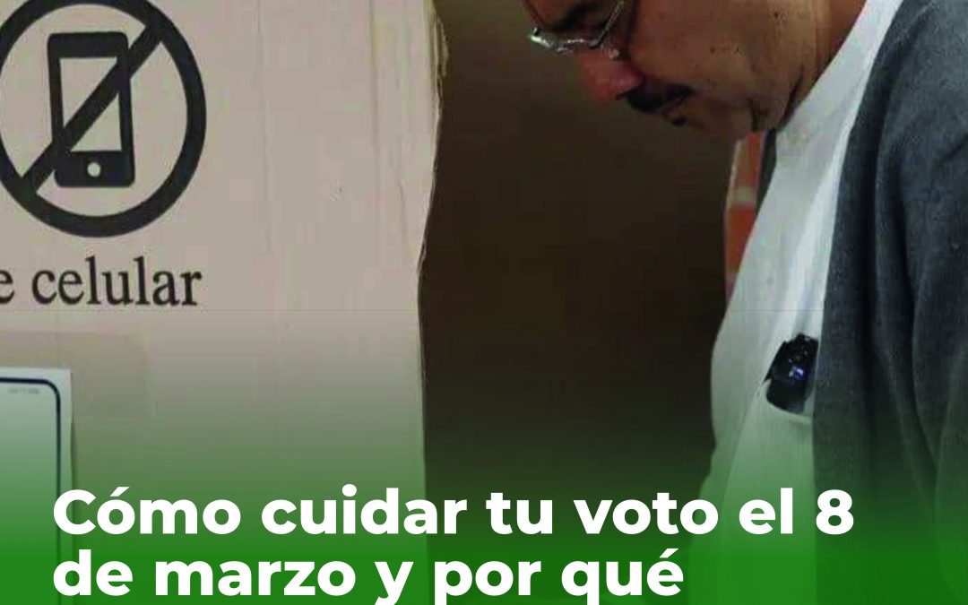 Cómo cuidar tu voto el 8 de marzo y por qué apoyar a Iván Cepeda en primera vuelta