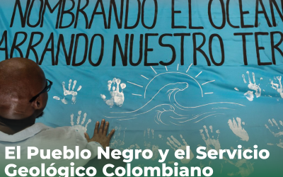 El Pueblo Negro y el Servicio Geológico Colombiano construyen el mapa morfológico del Pacífico