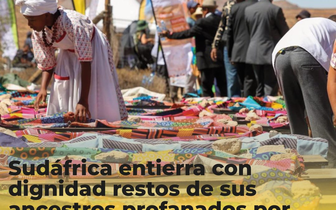 Sudáfrica recupera la dignidad de africanos ante el saqueo colonial europeo
