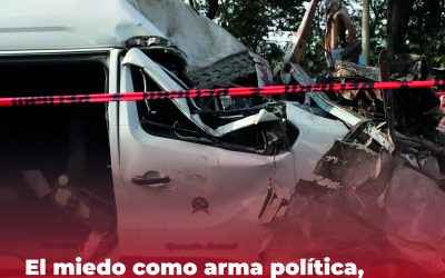 El miedo como arma política, la crisis del suroccidente y el ataque al proyecto del cambio