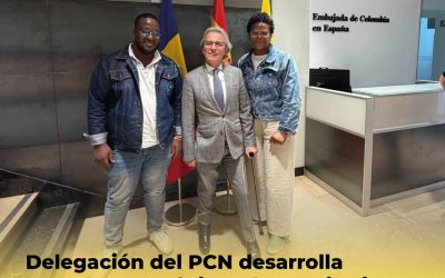 Desde España, el Proceso de Comunidades Negras – PCN continúa fortaleciendo una agenda estratégica y humanitaria internacional en defensa de la vida, los territorios y los derechos colectivos del Pueblo Negro en Colombia.