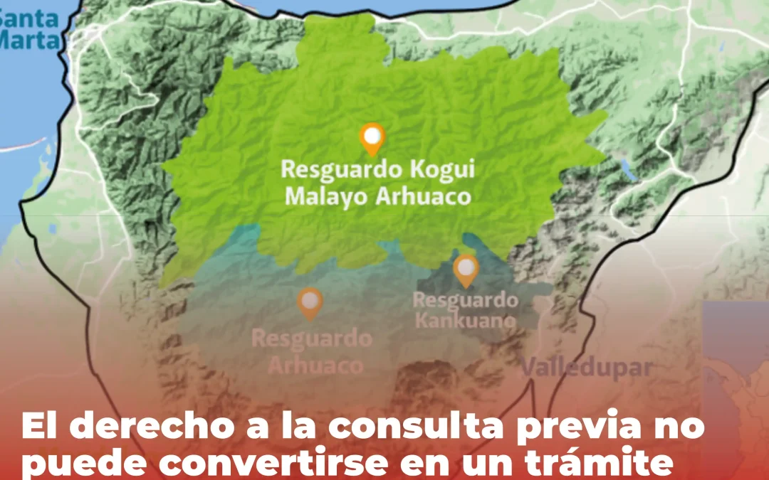 El derecho a la consulta previa no puede convertirse en un trámite exprés ni en un mecanismo de exclusión contra el Pueblo Negro