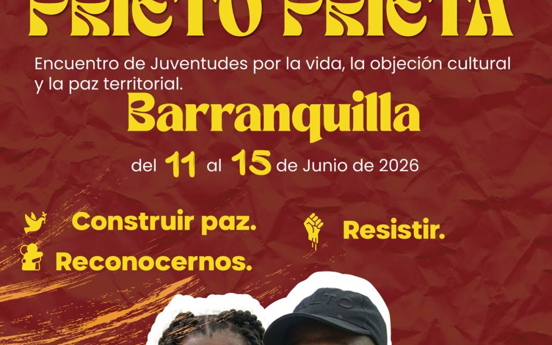 La paz también se construye desde la palabra, la memoria, el territorio y la fuerza organizada de las juventudes negras