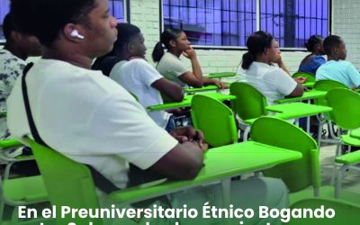 En el Preuniversitario Étnico Bogando entre Saberes, las herramientas tecnológicas se convierten en aliadas del aprendizaje
