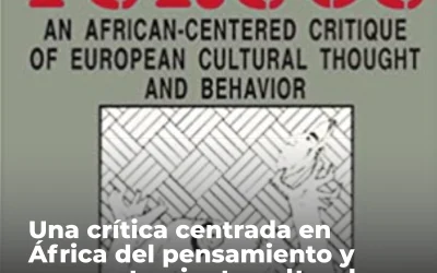 Libro recomendado: Yurugu, An African Centered Critique of European Cultural Thought and Behavior