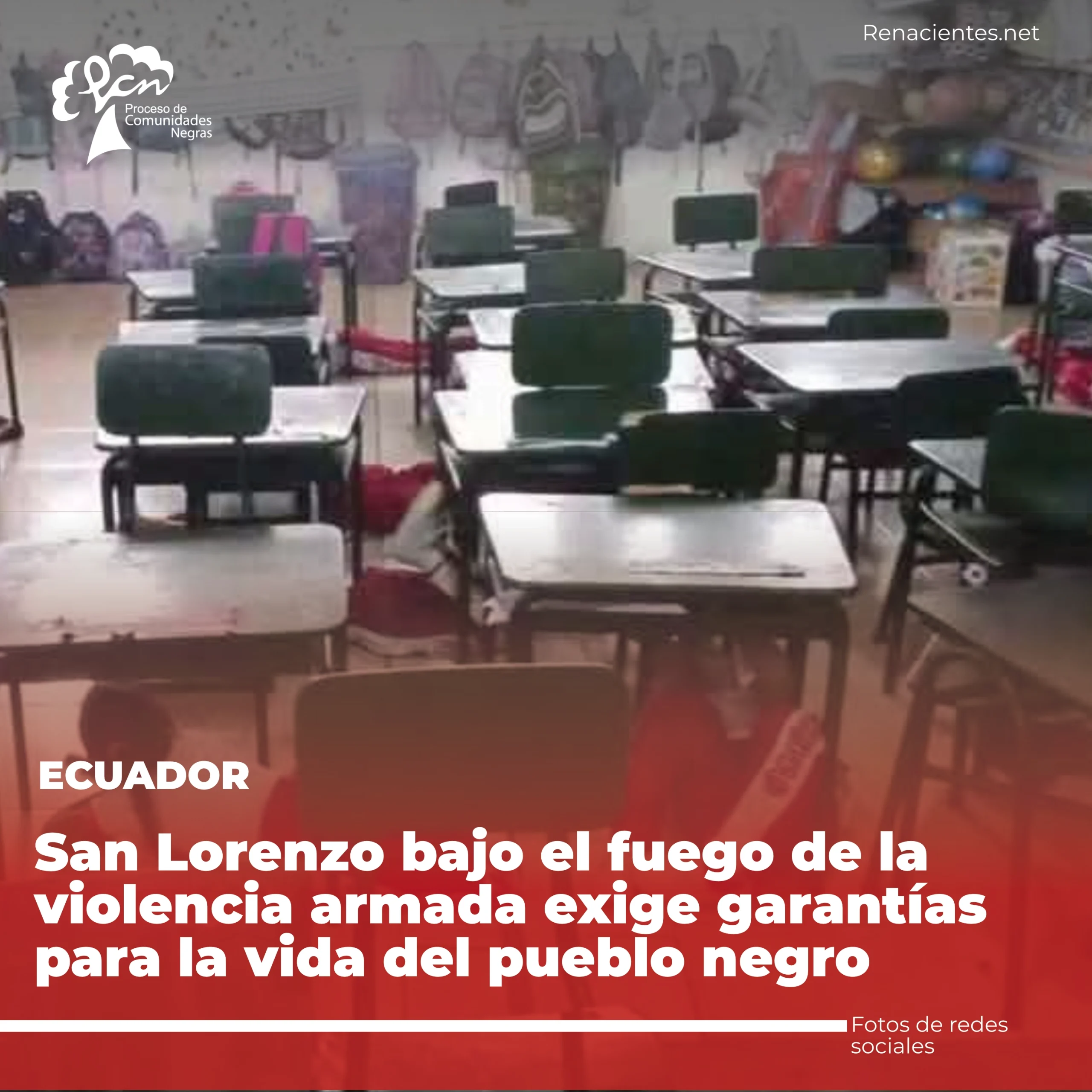 sanlor1 Denuncia del Proceso de Comunidades Negras PCN sobre la emergencia humanitaria y la violencia armada que afecta al Pueblo Negro en San Lorenzo, Esmeraldas.