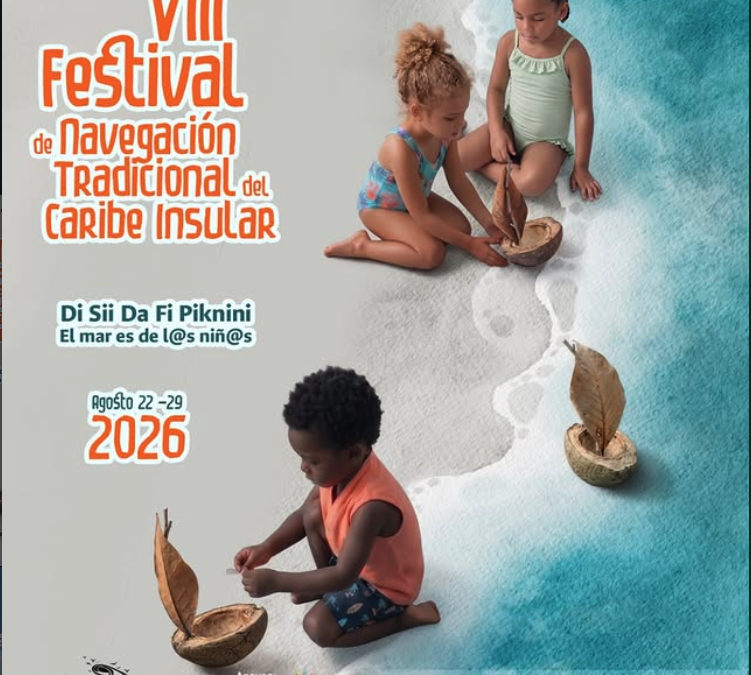 La niñez raizal toma el timón en el Festival de Navegación Tradicional del Caribe Insular