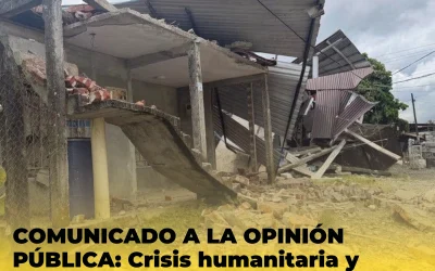 COMUNICADO A LA OPINIÓN PÚBLICA: Crisis humanitaria y abandono estatal en el Consejo Comunitario del Calima