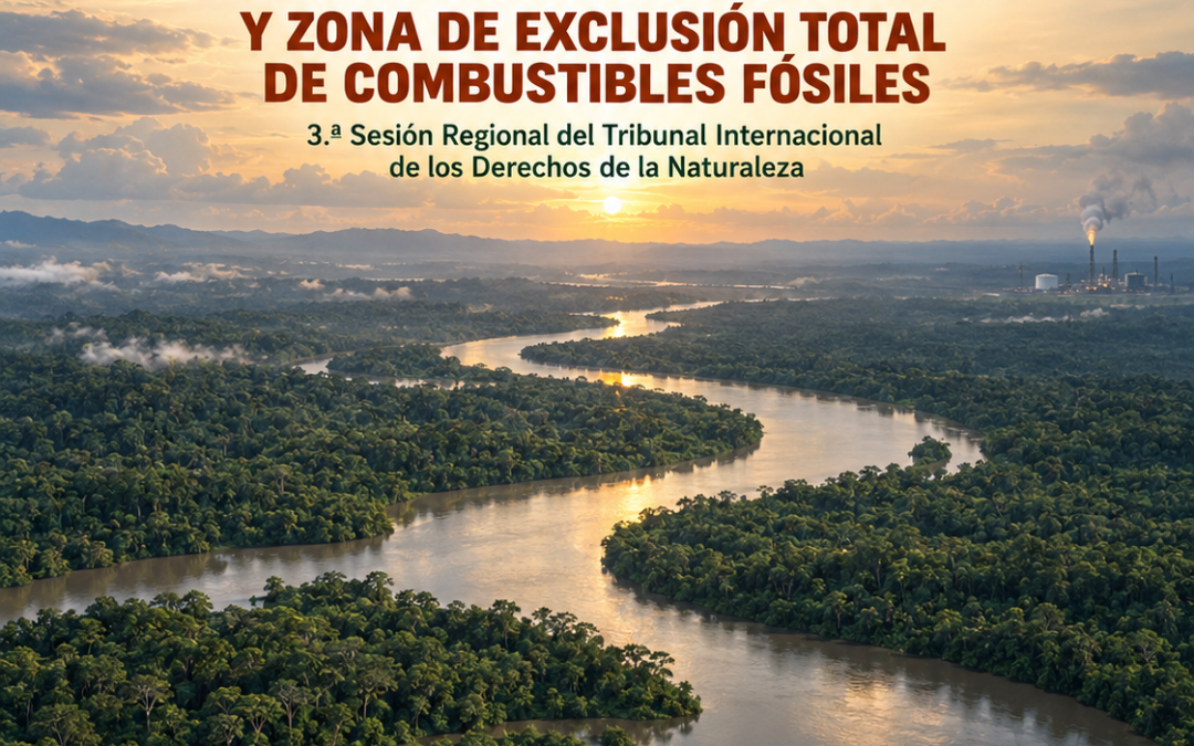 Pronunciamiento: LA AMAZONÍA ES SUJETO INTEGRAL DE DERECHOS