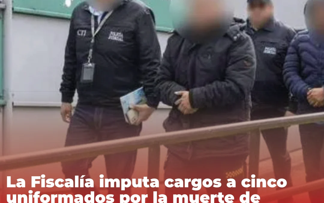 La Fiscalía imputa cargos a cinco uniformados por la muerte de Donovan Balanta en el sur de Bogotá